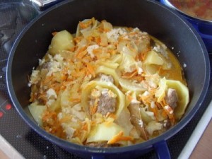 фаршированный картофель рецепт