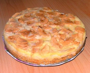 яблочный пирог с суфле